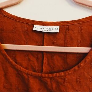 bryn Walker Tops - bryn Walker Orange Linen Tank bryn Walker Tops - bryn Walker Orange Linen Tank